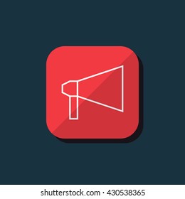 Vector Bullhorn Icon