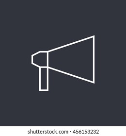Vector bullhorn icon