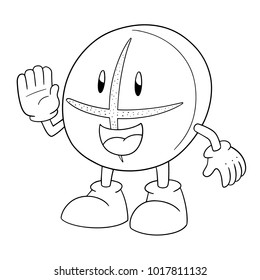 vector of bun cartoon