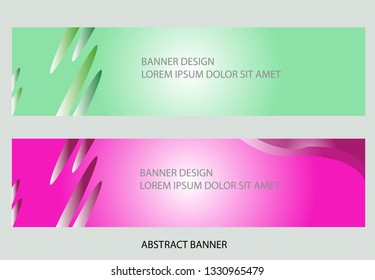 vector bundle banner abstract illustration