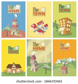 Vector bundle of colorful buildings
