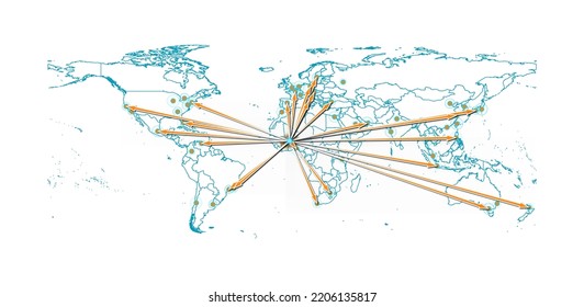 Mapa conceptual de vectores de Burkina Faso, mapa de conceptos de exportación para Burkina Faso sobre fondo blanco adecuado para conceptos de exportación. El archivo es adecuado para la edición digital y para las impresiones de todos los tamaños.