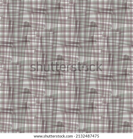 Vector burlap watercolor effect seamless pattern background. Hessian fiber texture fabric style monochrome backdrop. Woven linen cloth design. Modern cotton weave material all over print repeat.