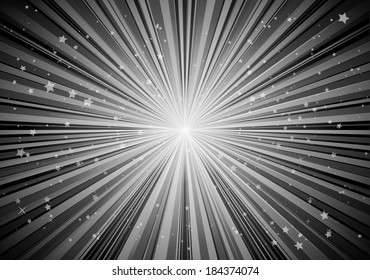 Vector burst abstract background illustration - Vector blast  background illustration