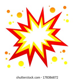 Vector burst icon
