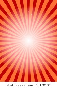 Vector burst illustration