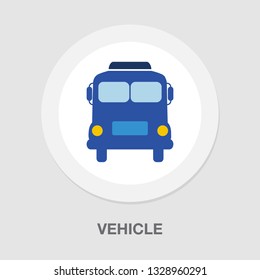 vector bus icon