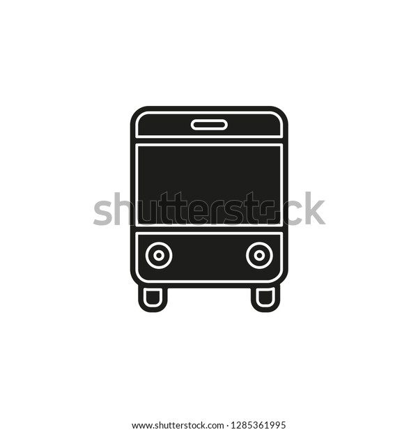 vector\
Bus illustration - shuttle Bus symbol, travel\
icon