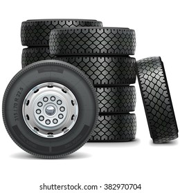Vector Bus Wheels