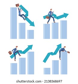 vector business analysis, business man, business man career