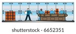 Vector business background. Editable illustration.