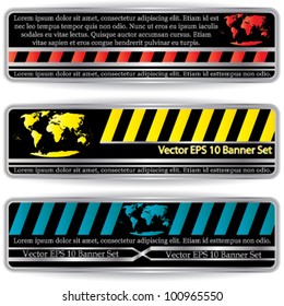 Vector Business Banner Set