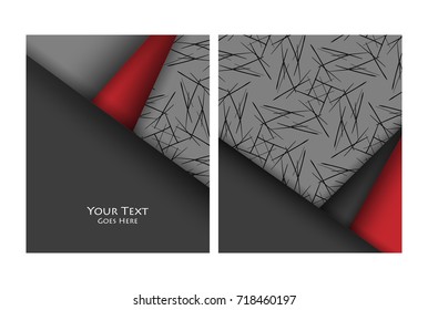 Vector business bright templates set. Elements for design. Magazine, annual reports vector templates. Eps10