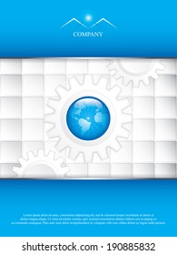 Vector business brochure