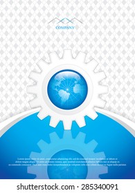 Vector business brochure