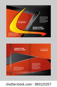 vector business brochure (booklet) template
