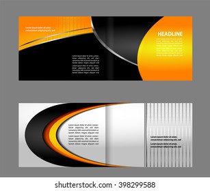 vector business brochure (booklet) template

