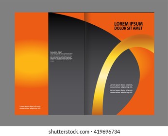 vector business brochure (booklet) template
