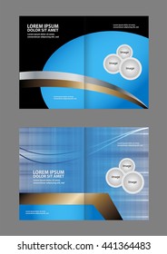 vector business brochure (booklet) template
