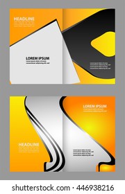vector business brochure (booklet) template
