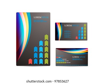 vector business brochure design