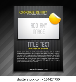 vector business brochure flyer design