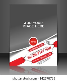 Vector business brochure, flyer, magazine cover & poster template