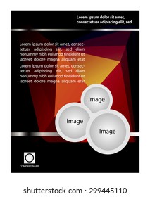 Vector business brochure, flyer, magazine coverÃ?Â  