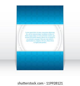 Vector business brochure, flyer template