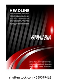 vector business brochure, flyer template
