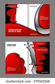 vector business brochure, flyer template 