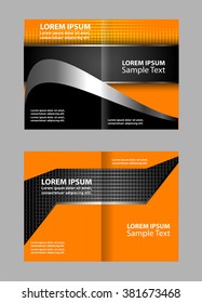vector business brochure, flyer template 