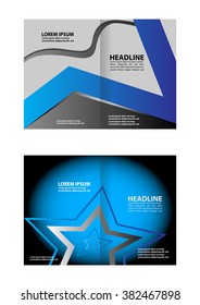 vector business brochure, flyer template
