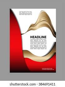 vector business brochure, flyer template
