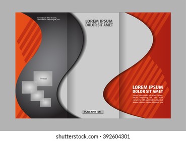 vector business brochure, flyer template
