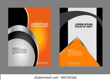 vector business brochure, flyer template
