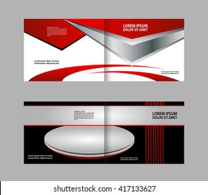 vector business brochure, flyer template
