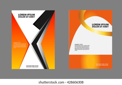 vector business brochure, flyer template
