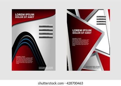 vector business brochure, flyer template
