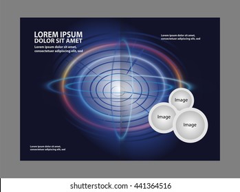 vector business brochure, flyer template
