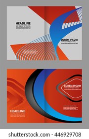 vector business brochure, flyer template

