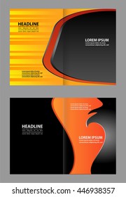 vector business brochure, flyer template
