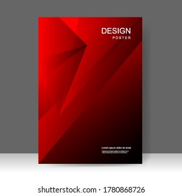 Vector business brochure template. Banner Design, Poster in A4 size. Simple Flyer promotion. magazine. Vector illustration