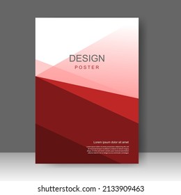 Vector business brochure template. Banner Design, Poster in A4 size. Simple Flyer promotion. magazine. Vector illustration