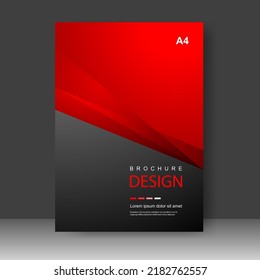 Vector business brochure template. Banner Design, Poster in A4 size. Simple Flyer promotion. magazine. Vector illustration