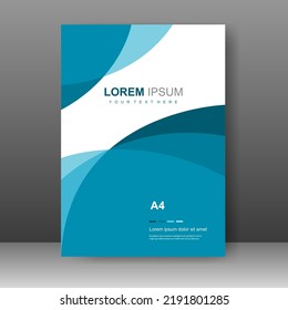 Vector business brochure template. Banner Design, Poster in A4 size. Simple Flyer promotion. magazine. Vector illustration