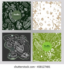 Vector business brochure template. Bright modern backgrounds for poster, print, flyer, book, booklet, brochure and leaflet design. Editable graphic image in natural colors