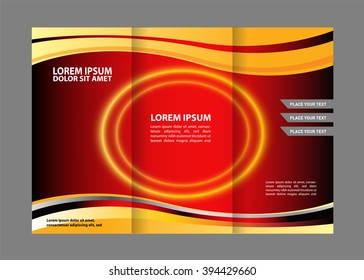 Vector Business Brochure Template Design
