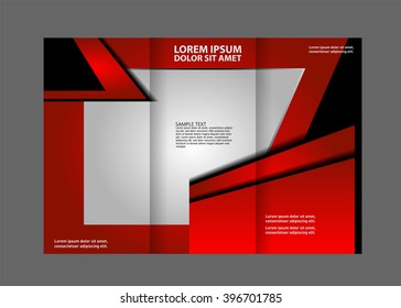 Vector Business Brochure Template Design
