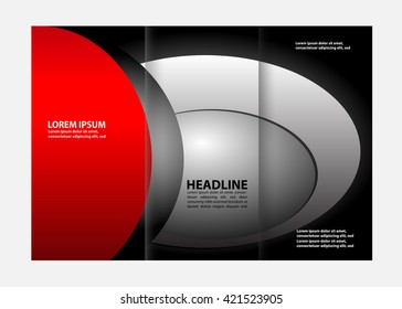 Vector Business Brochure Template Design
